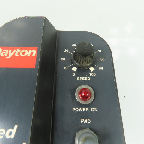 Dayton 6X165E DC Speed Control 115VAC Input 90VDC Armature 2.0A