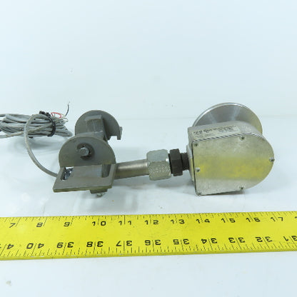 Red Lion ZFG0010C Shaft Encoder with Mounting Bracket and WF-1000-0R Wheel