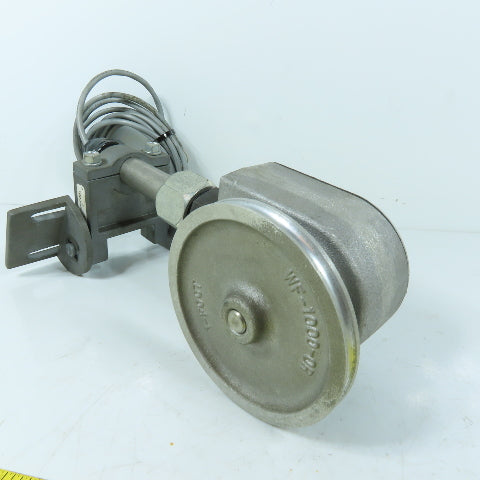 Red Lion ZFG0010C Shaft Encoder with Mounting Bracket and WF-1000-0R Wheel