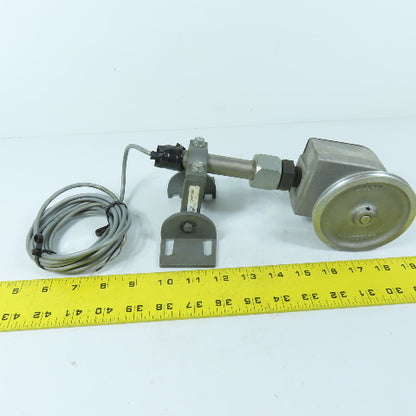 Red Lion ZFG0010C Shaft Encoder with Mounting Bracket and WF-1000-0R Wheel