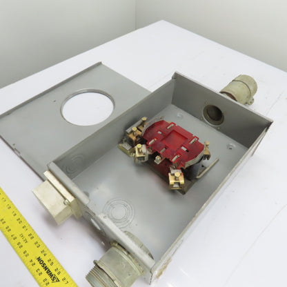 Anchor Electric 22000 Series 200A 3-Wire Rainproof Meter Socket Enclosure 600VAC