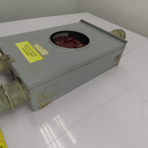 Anchor Electric 22000 Series 200A 3-Wire Rainproof Meter Socket Enclosure 600VAC