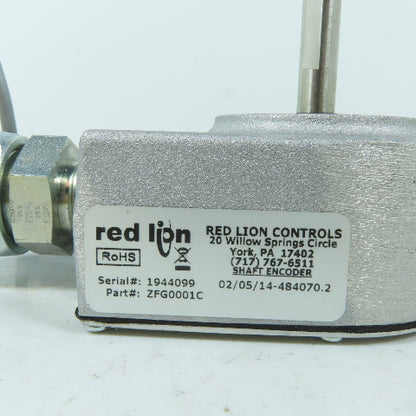 Red Lion ZFG0001C Rotary Shaft Encoder with Long Cable