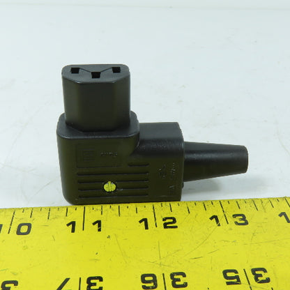 Sorensen V04615 703W-00 250V Male Inlet Flanged Plug with 10A 250V Female Plug