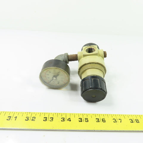C.A. Norgren R11-300-RNLA Pneumatic Pressure Regulator 300PSIG Max In 3/8" NPT