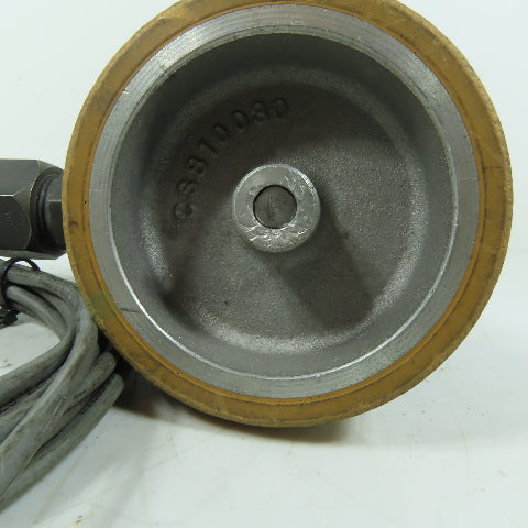 Red Lion LSCS0100 CS810030 Polyurethane Tread Measuring Track Wheel Encoder 12"