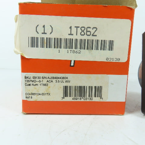 Simpson 1357 AC Amperes Panel Meter 0-1.0A