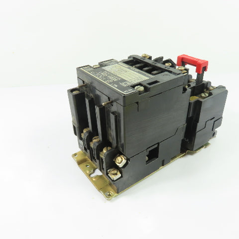 Square D 8536 NEMA Size 1 3Ph Magnetic Motor Starter 600V Max 3-Pole