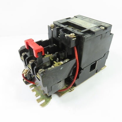 Square D 8536 NEMA Size 1 3Ph Magnetic Motor Starter 600V Max 3-Pole