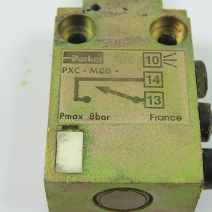 Parker PXC-M60 Pneumatic Air Roller Limit Switch 8bar