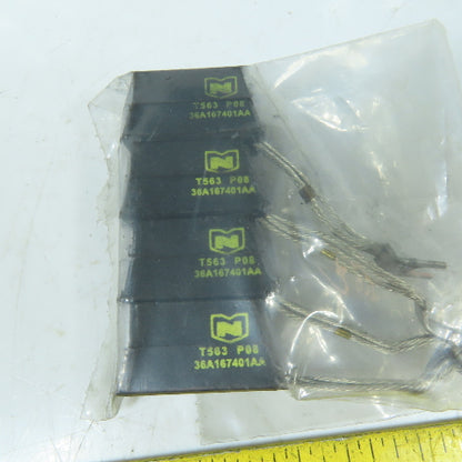 National T563 36A167401AA Carbon Motor Brushes Lot of 5