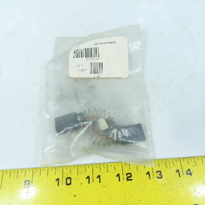 BP5000BK08SP Carbon Motor Brushes w/ Coiled Springs & Shunt Leads Set of 2