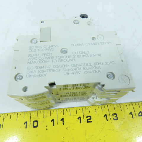 Schneider Electric C60 40A Multi 9 3-Pole Miniature Circuit Breaker 480Y/277V