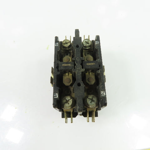 Cutler-Hammer C25BNB220A Definite Purpose Contactor 2-Pole 120VAC Coil