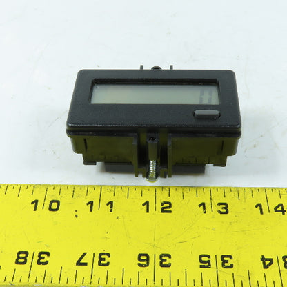 Red Lion CUB4L000 CUB4 Digital LCD Miniature Panel Meter Counter 9-28VDC