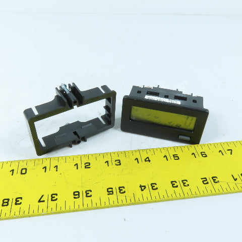 Red Lion CUB4L000 CUB4 Digital LCD Miniature Panel Meter Counter 9-28VDC
