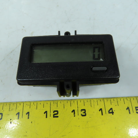 Red Lion CUB4L000 CUB4 Digital LCD Miniature Panel Meter Counter 9-28VDC