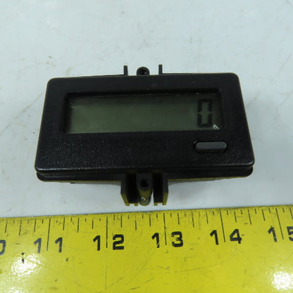 Red Lion CUB4L000 CUB4 Digital LCD Miniature Panel Meter Counter 9-28VDC