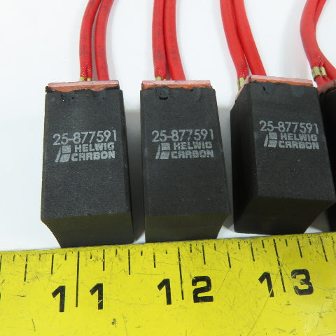 Helwig Carbon 25-877591 Carbon Motor Brushes Lot of 5