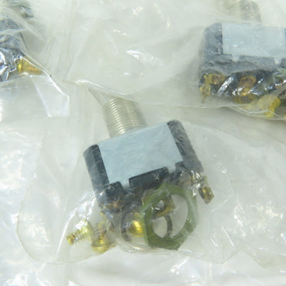 Heavy Duty Toggle Switches 6A 125V 3A 250V Lot of 6