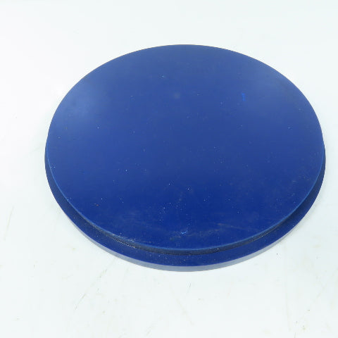 7.0625" x 3/4" Thick Blue 50 Durometer Urethane Circular Seal