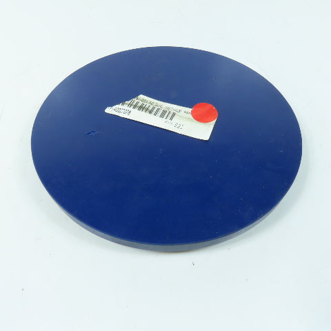 7.0625" x 3/4" Thick Blue 50 Durometer Urethane Circular Seal
