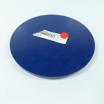 7.0625" x 3/4" Thick Blue 50 Durometer Urethane Circular Seal