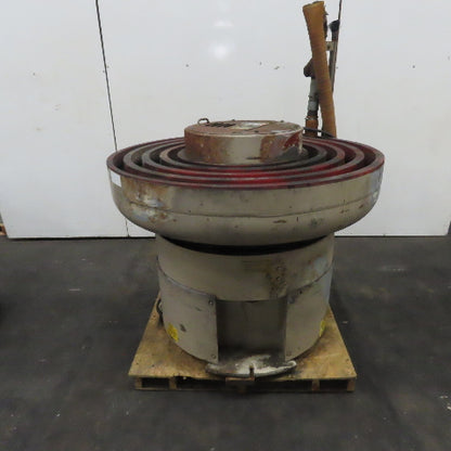 Roto-Finish MP-54-2-4-03-A1 Multi-Pass 2" Channel Vibratory Deburring Unit 54"
