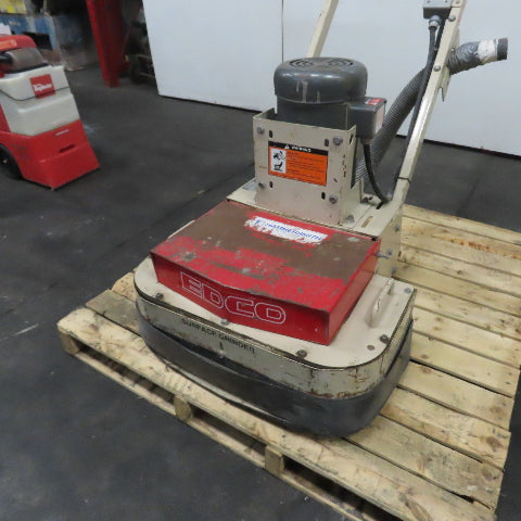 EDCO 2EC-1.5C 1.5HP Electric Dual Disc Concrete Surface Grinder 115/230V 1Ph