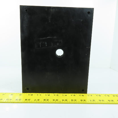 8" x 10" x 1" Thick Reinforced Rubber Plate Seal Pad Lot Of 3