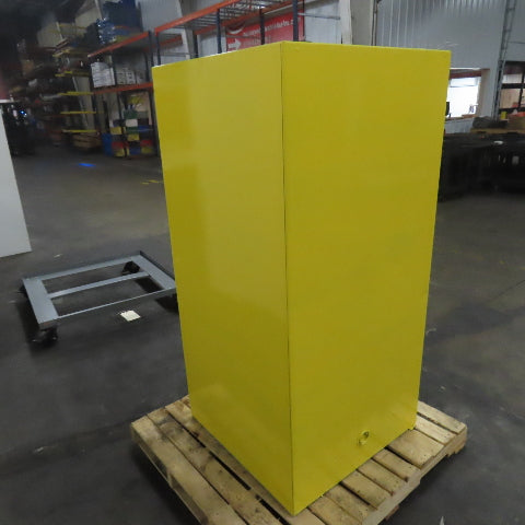 Eagle 1962 60 Gallon Flammable Liquid Storage Cabinet 2 Shelf 31"x 31.5"x 65"T