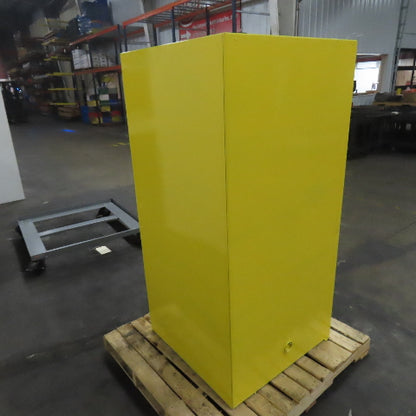 Eagle 1962 60 Gallon Flammable Liquid Storage Cabinet 2 Shelf 31"x 31.5"x 65"T