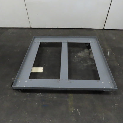 Uline N/A 48" x 45" Industrial Rolling Bulk Container Dolly W/ Locking Casters