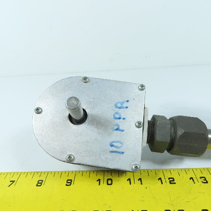 Red Lion Controls LSCDF200 Dual Shaft 10 PPR Measuring Tracking Wheel Encoder