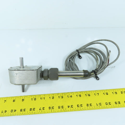 Red Lion Controls LSCDF200 Dual Shaft 10 PPR Measuring Tracking Wheel Encoder
