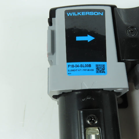 Wilkerson L18-04-KL00B 1/2" Pneumatic Filter Regulator Lubricator FRL
