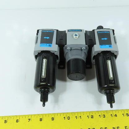 Wilkerson L18-04-KL00B 1/2" Pneumatic Filter Regulator Lubricator FRL