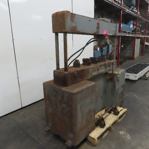 Anderson Bros HP167 10 Ton 20000lb Hydraulic Straightening Press Tested