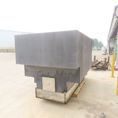 1500 Gallon Polyethylene Water Liquid Storage Tank Reservoir