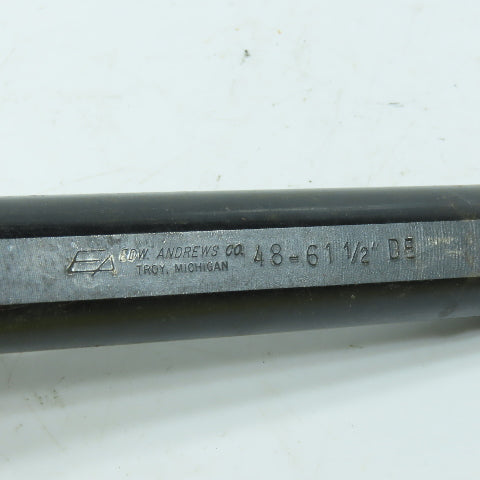 Edward Andrews Co. 48-61 1/2" DE Double End Boring Bar Sleeve 1-1/2"