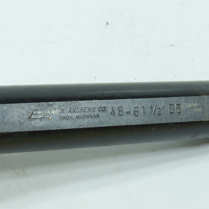 Edward Andrews Co. 48-61 1/2" DE Double End Boring Bar Sleeve 1-1/2"