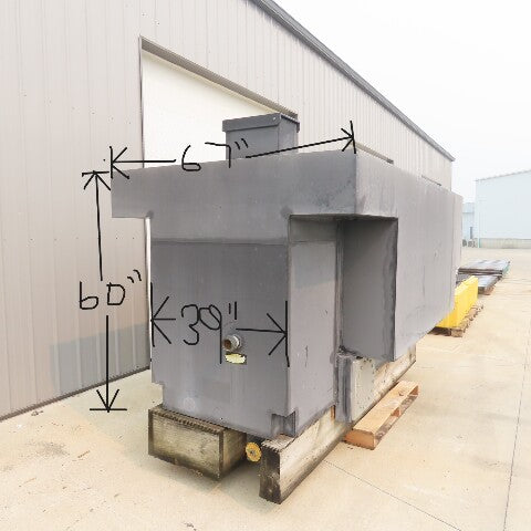 SpillTech IBCTWIN-WD Twin IBC Spill Pallet W/ Drain 61.625" W x 124.5"L x 22" H