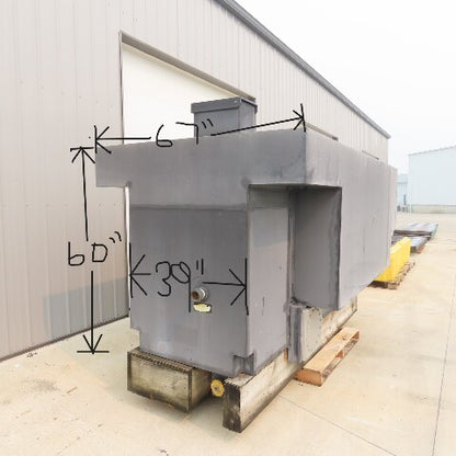 SpillTech IBCTWIN-WD Twin IBC Spill Pallet W/ Drain 61.625" W x 124.5"L x 22" H
