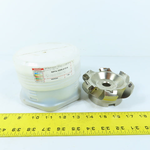 Arno Werkzeuge 60PA.100R.E12-6 Indexable Face Milling Cutter
