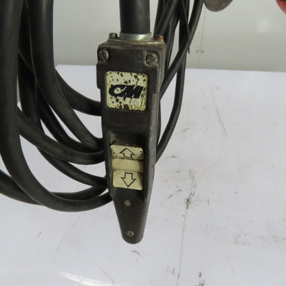 CM Lodestar Model L 1Ton 2000LB Electric Chain Hoist 10' Lift 16FPM 230/460 3Ph