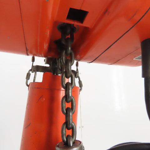 CM Lodestar Model L 1Ton 2000LB Electric Chain Hoist 10' Lift 16FPM 230/460 3Ph