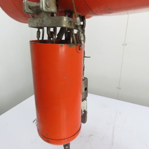 CM Lodestar Model L 1Ton 2000LB Electric Chain Hoist 12' Lift 16FPM 230/460 3Ph