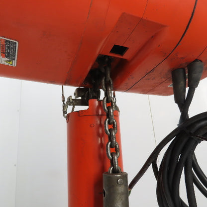 CM Lodestar Model L 1Ton 2000LB Electric Chain Hoist 12' Lift 16FPM 230/460 3Ph