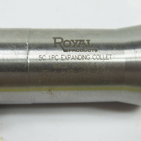 Royal Products PN20100 5C Expanding Collet 3/4" Head Dia x 1" Head Length