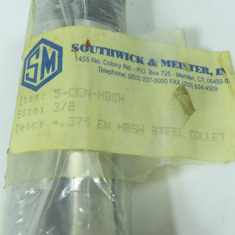 Southwick & Meister 5-CEN-HBSH 5C Collet 3/8" Size